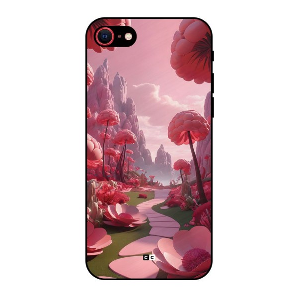 Garden Of Love Metal Back Case for iPhone 7