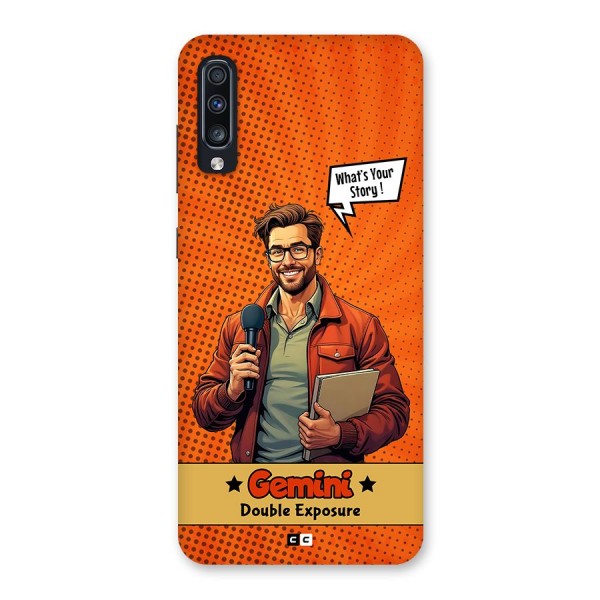 Gemini Explorer Back Case for Galaxy A70s