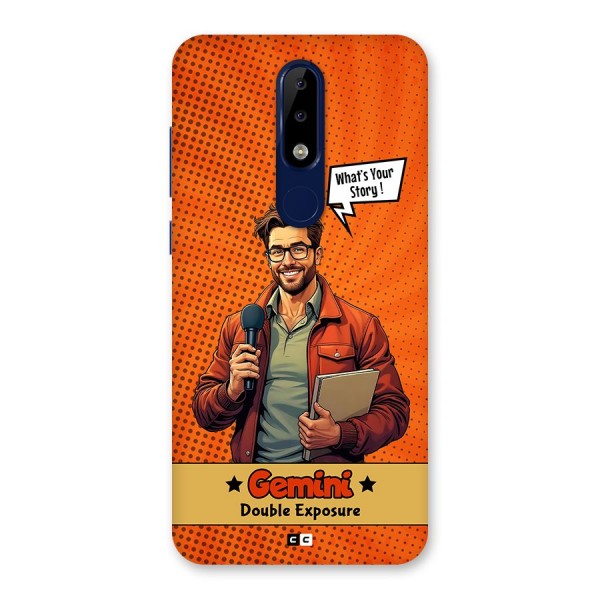 Gemini Explorer Back Case for Nokia 5.1 Plus