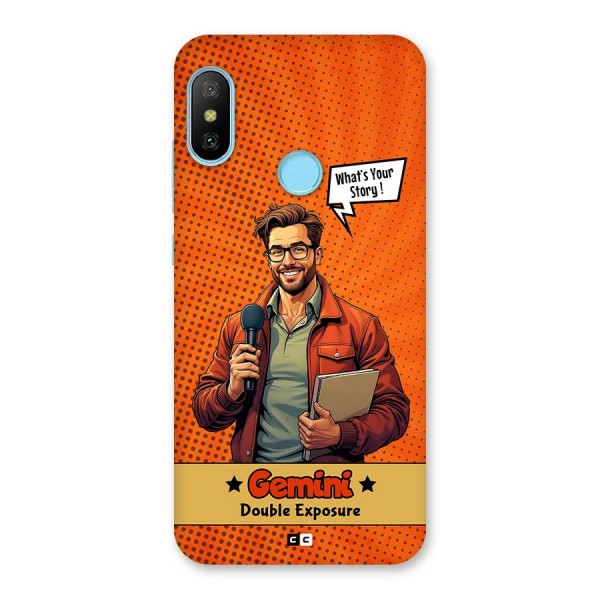 Gemini Explorer Back Case for Redmi 6 Pro