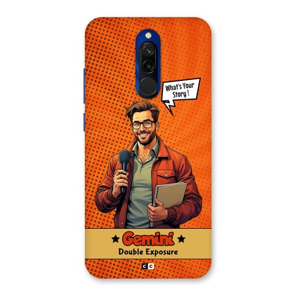 Gemini Explorer Back Case for Redmi 8