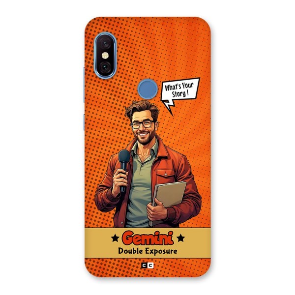 Gemini Explorer Back Case for Redmi Note 6 Pro