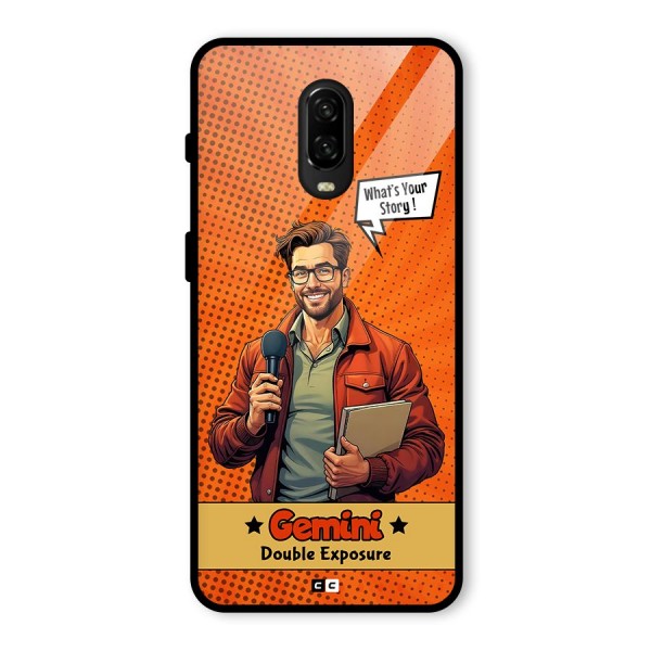 Gemini Explorer Glass Back Case for OnePlus 6T