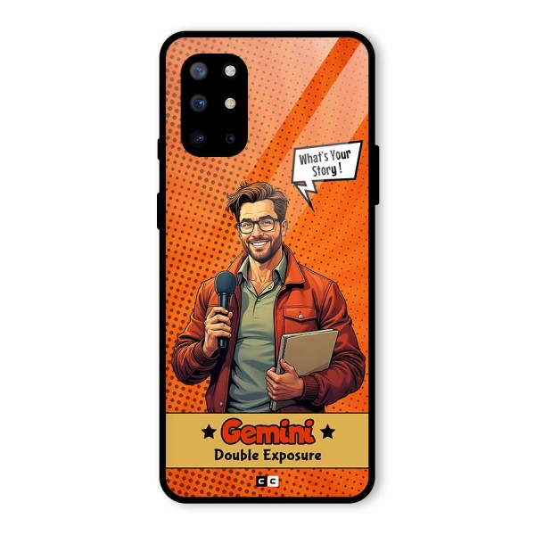 Gemini Explorer Glass Back Case for OnePlus 8T