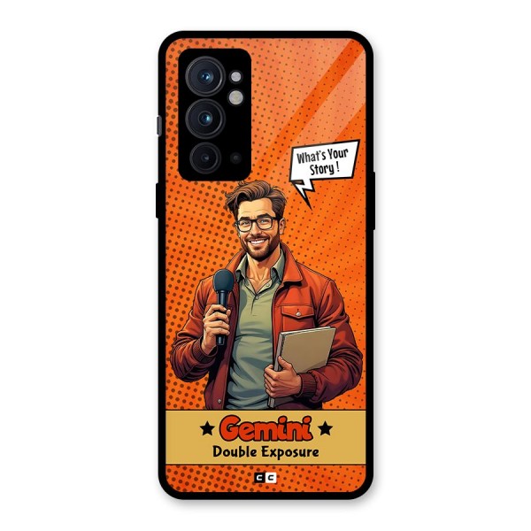 Gemini Explorer Glass Back Case for OnePlus 9RT 5G