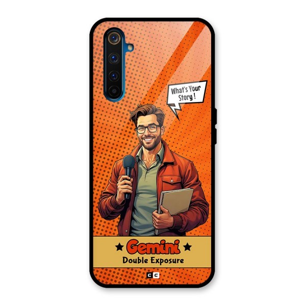 Gemini Explorer Glass Back Case for Realme 6 Pro