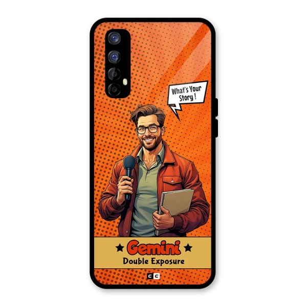 Gemini Explorer Glass Back Case for Realme 7