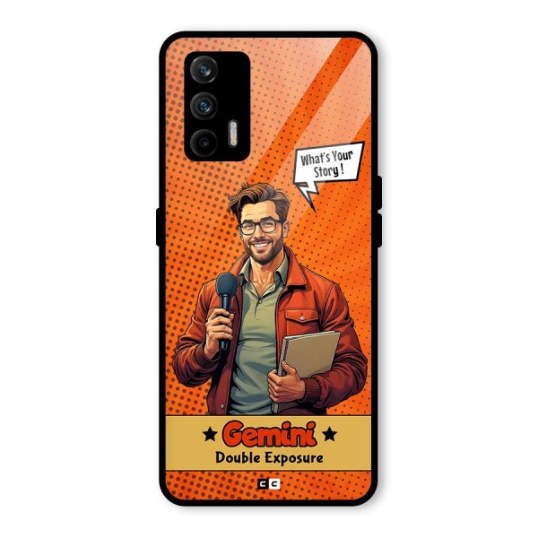 Gemini Explorer Glass Back Case for Realme GT 5G