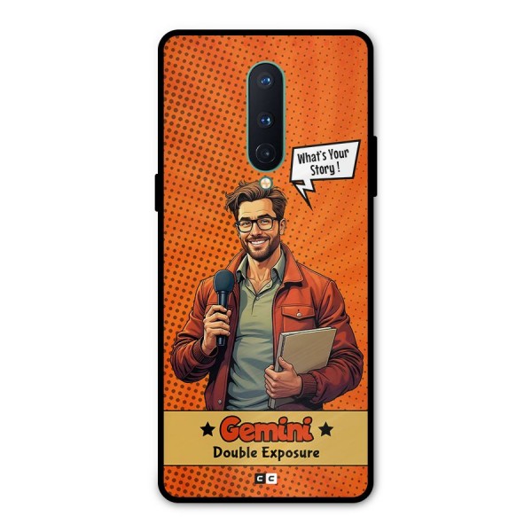 Gemini Explorer Metal Back Case for OnePlus 8