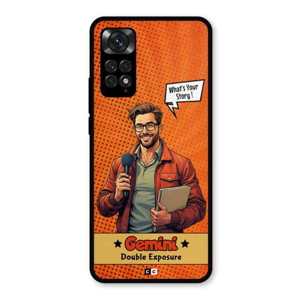 Gemini Explorer Metal Back Case for Redmi Note 11s