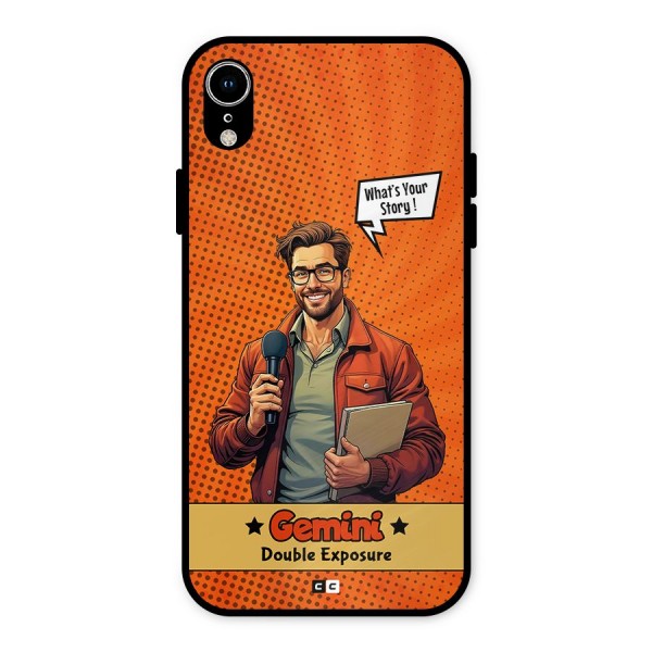 Gemini Explorer Metal Back Case for iPhone XR