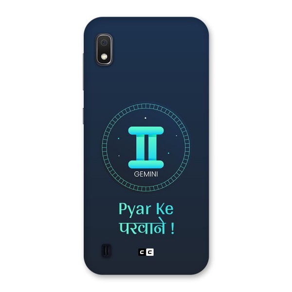 Gemini Love Back Case for Galaxy A10