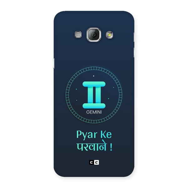 Gemini Love Back Case for Galaxy A8