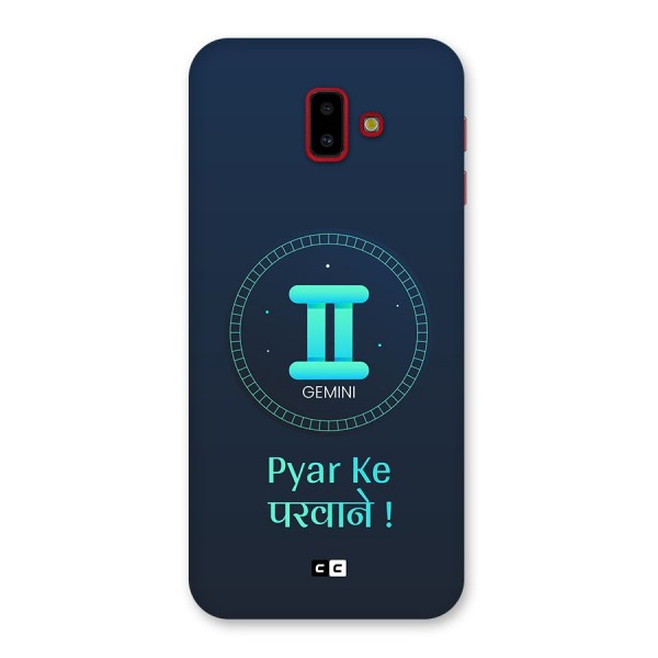 Gemini Love Back Case for Galaxy J6 Plus