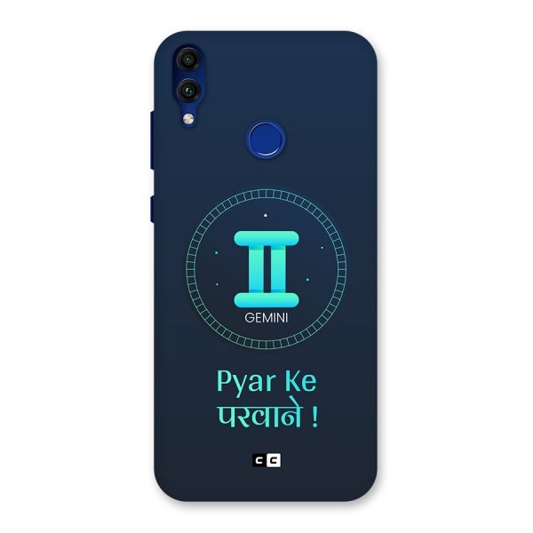 Gemini Love Back Case for Honor 8C