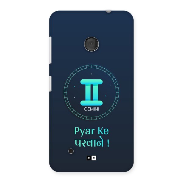 Gemini Love Back Case for Lumia 530