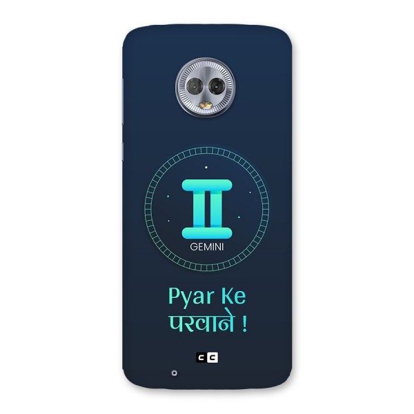 Gemini Love Back Case for Moto G6