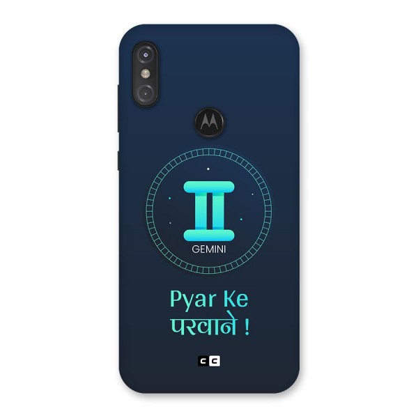 Gemini Love Back Case for Motorola One Power