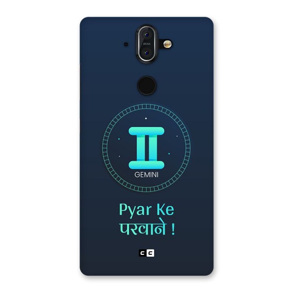 Gemini Love Back Case for Nokia 8 Sirocco