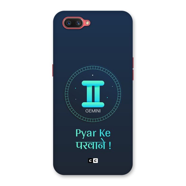 Gemini Love Back Case for Oppo A3s