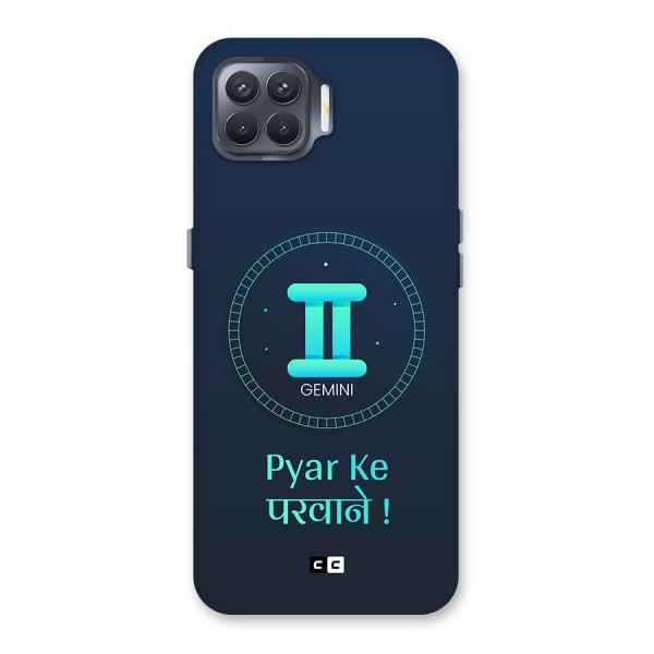 Gemini Love Back Case for Oppo F17 Pro