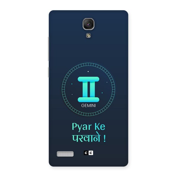 Gemini Love Back Case for Redmi Note