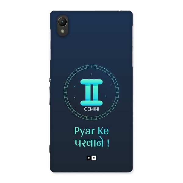 Gemini Love Back Case for Xperia Z1