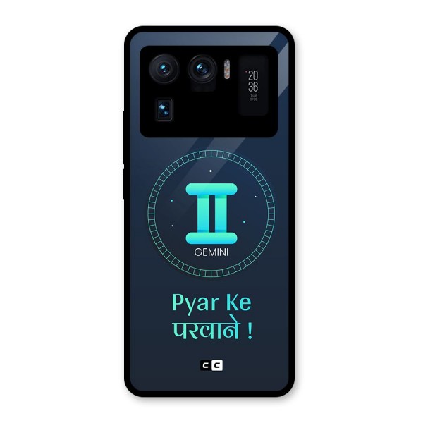 Gemini Love Glass Back Case for Mi 11 Ultra