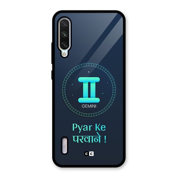 Gemini Love Glass Back Case for Mi A3