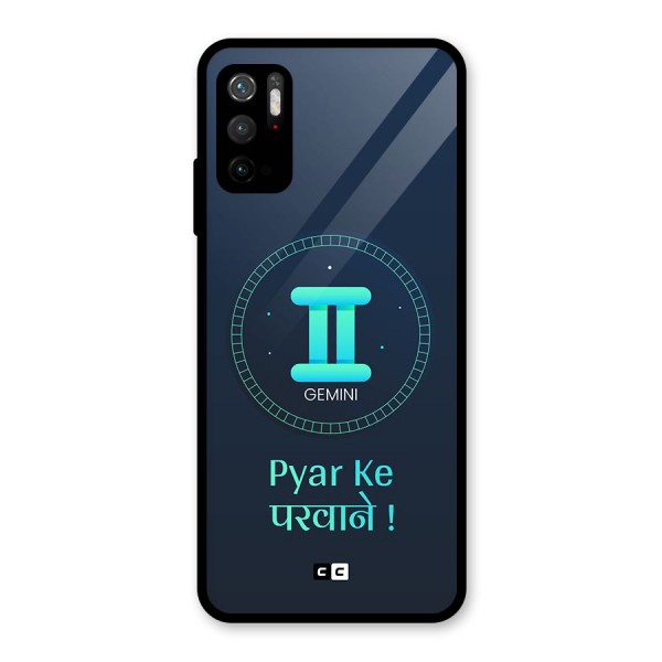 Gemini Love Glass Back Case for Poco M3 Pro 5G