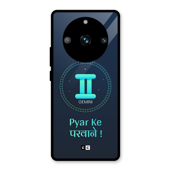 Gemini Love Glass Back Case for Realme 11 Pro