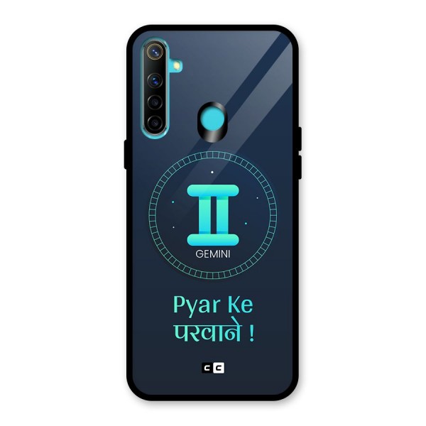 Gemini Love Glass Back Case for Realme 5