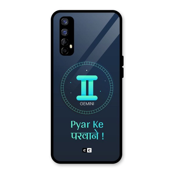 Gemini Love Glass Back Case for Realme 7