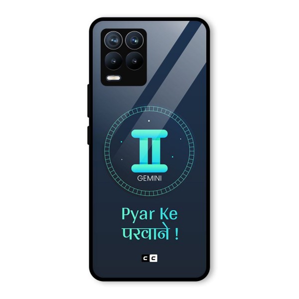 Gemini Love Glass Back Case for Realme 8