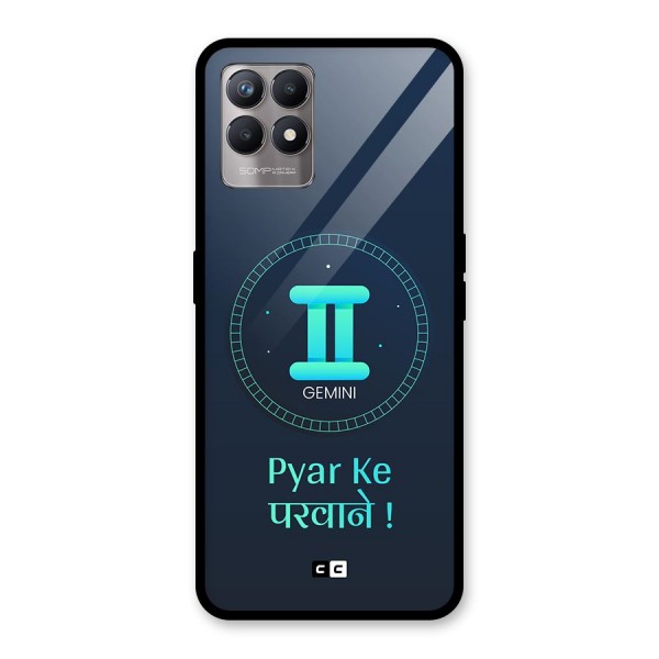 Gemini Love Glass Back Case for Realme 8i