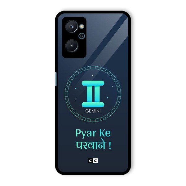 Gemini Love Glass Back Case for Realme 9i