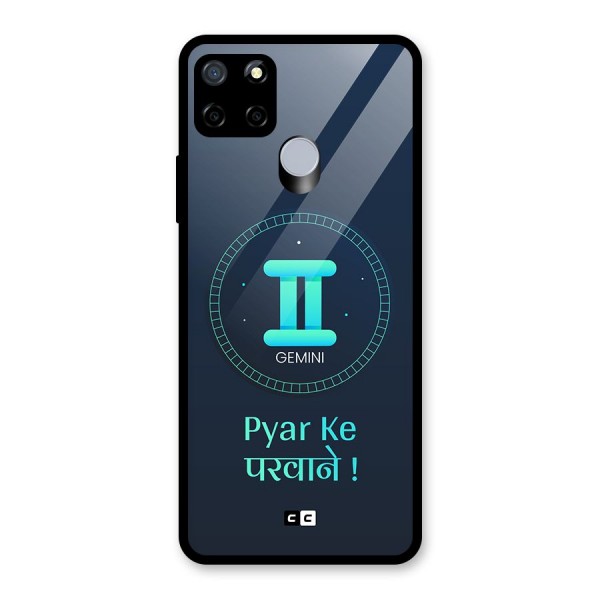 Gemini Love Glass Back Case for Realme C12