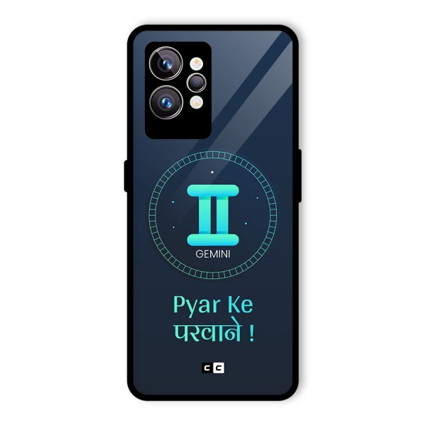 Gemini Love Glass Back Case for Realme GT2 Pro