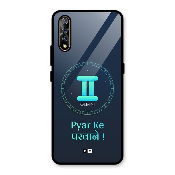 Gemini Love Glass Back Case for Vivo Z1x