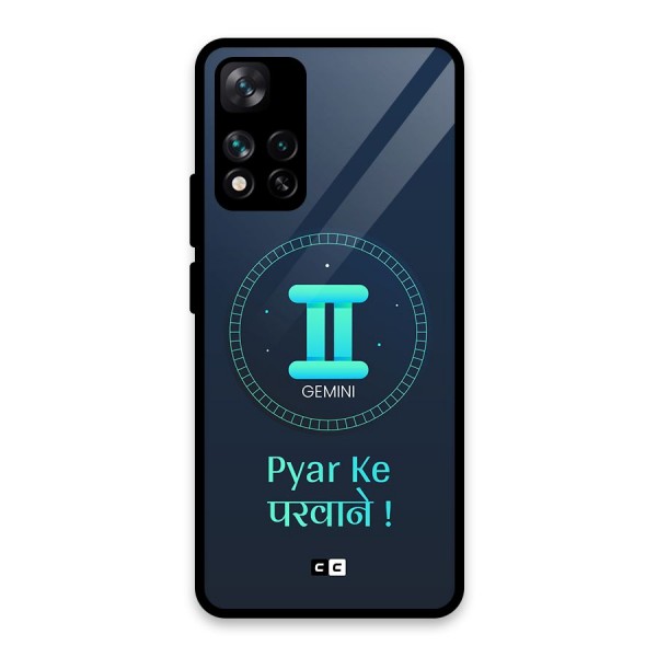 Gemini Love Glass Back Case for Xiaomi 11i 5G