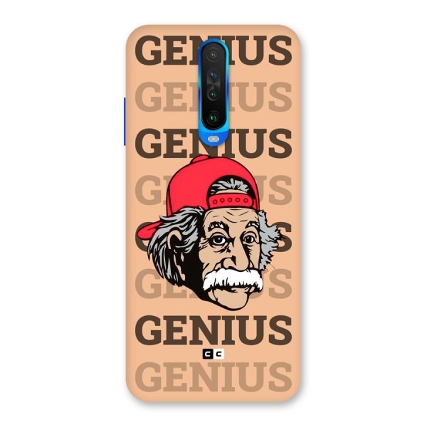 Genious Scientist Back Case for Poco X2