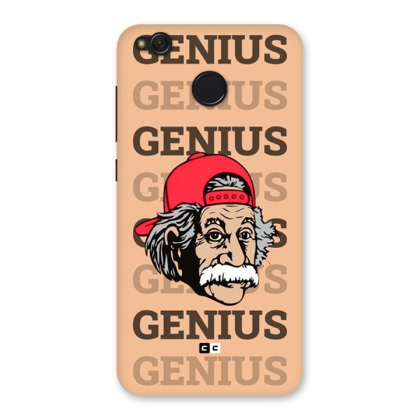 Genious Scientist Back Case for Redmi 4