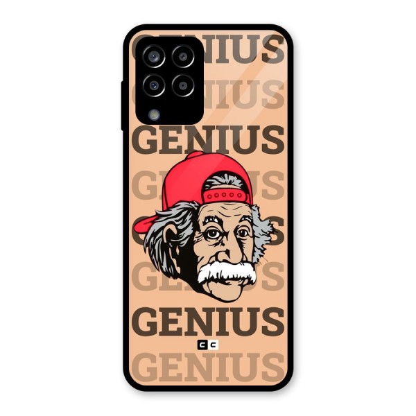 Genious Scientist Glass Back Case for Galaxy M33