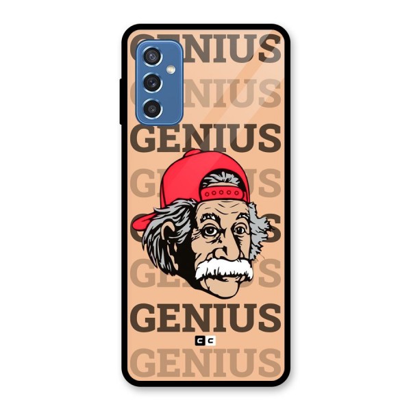 Genious Scientist Glass Back Case for Galaxy M52 5G