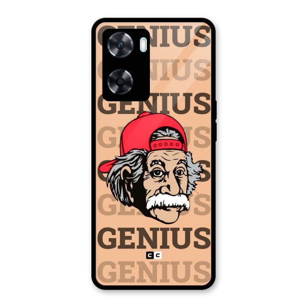 Genious Scientist Glass Back Case for Oppo A77