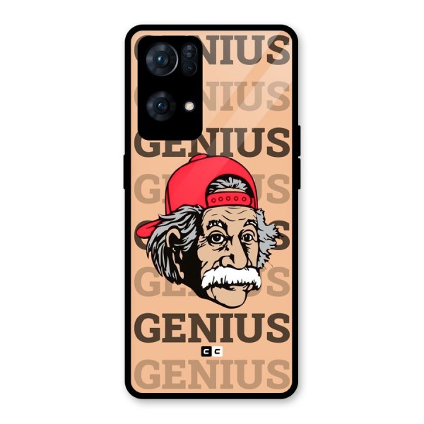 Genious Scientist Glass Back Case for Oppo Reno7 Pro 5G