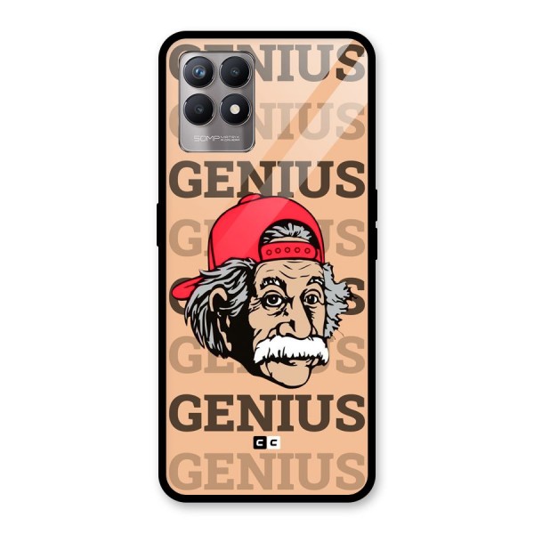 Genious Scientist Glass Back Case for Realme 8i