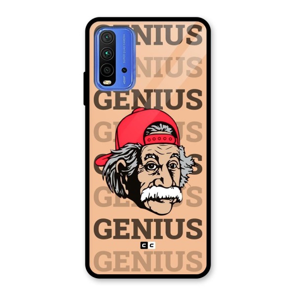 Genious Scientist Glass Back Case for Redmi 9 Power