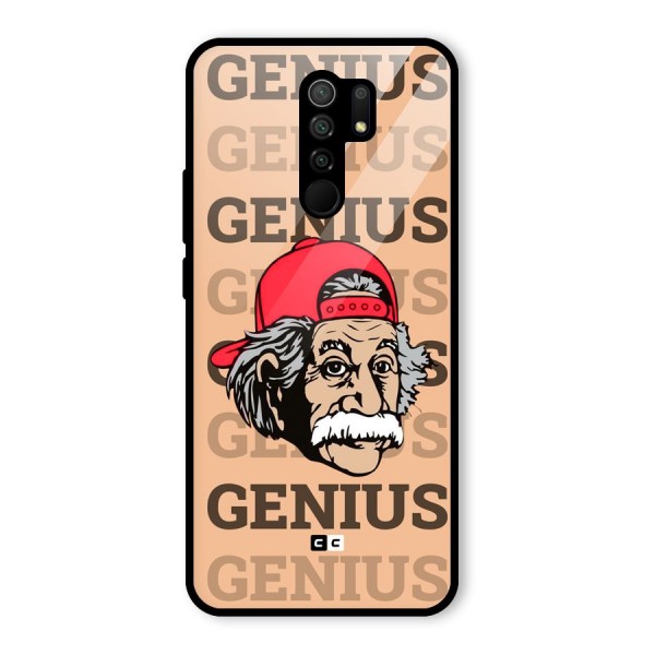 Genious Scientist Glass Back Case for Redmi 9 Prime