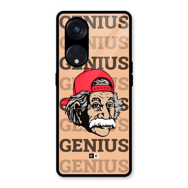 Genious Scientist Glass Back Case for Reno8 T 5G